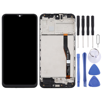Écran LCD matériel TFT et assemblage complet de numériseur avec cadre pour Samsung Galaxy M20