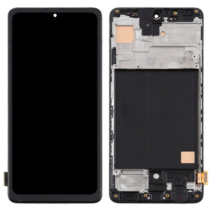 Écran LCD matériel TFT et numériseur complet avec cadre pour Samsung Galaxy A51 4G