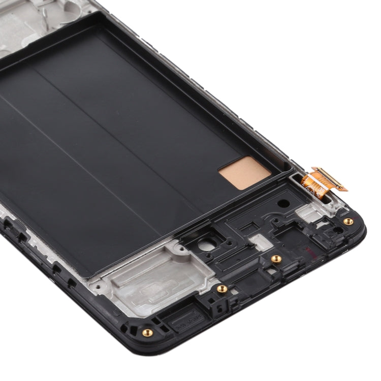Écran LCD matériel TFT et numériseur complet avec cadre pour Samsung Galaxy A51 4G