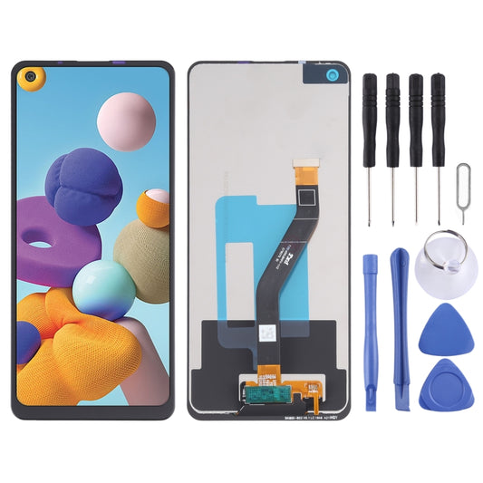 Ensemble complet d'écran LCD et de numériseur d'origine pour Samsung Galaxy A21