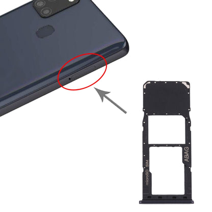 Pour Samsung Galaxy A21s Plateau de carte SIM + Plateau de carte Micro SD