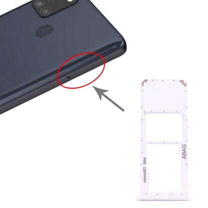 Pour Samsung Galaxy A21s Plateau de carte SIM + Plateau de carte Micro SD