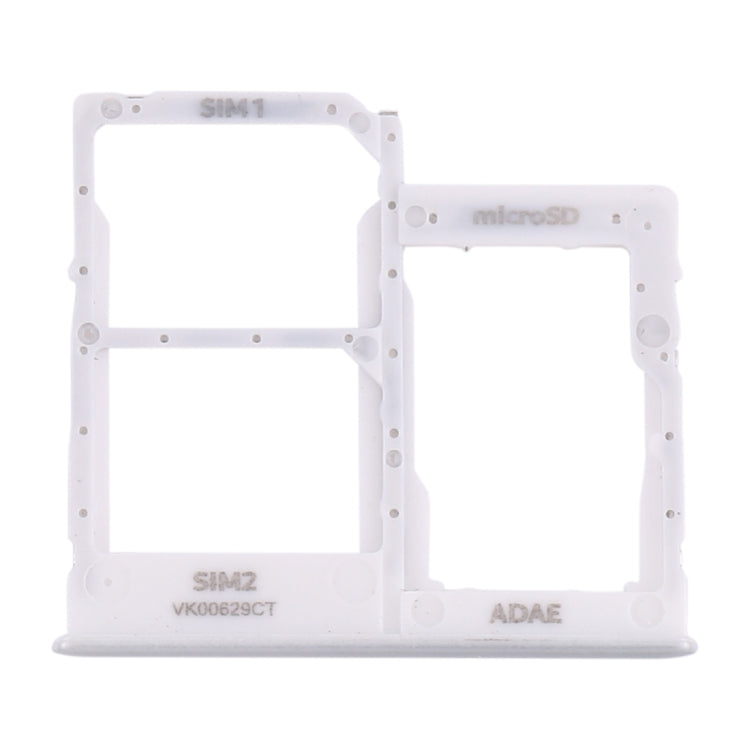 Pour Samsung Galaxy A41 / A415 Plateau de carte SIM + Plateau de carte SIM + Plateau de carte Micro SD