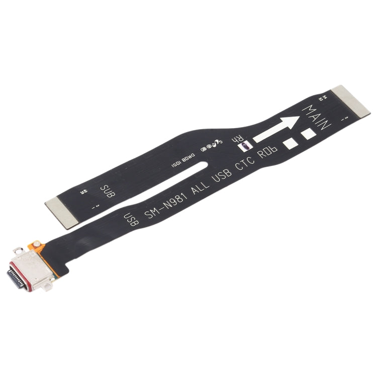 Pour Samsung Galaxy Note20 / SM-N980F Câble flexible de port de charge d'origine