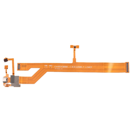 Port de chargement avec microphone et haut-parleur, sonnerie, câble flexible pour LG G Pad 8.3 V500