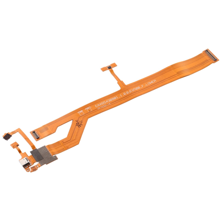 Port de chargement avec microphone et haut-parleur, sonnerie, câble flexible pour LG G Pad 8.3 V500