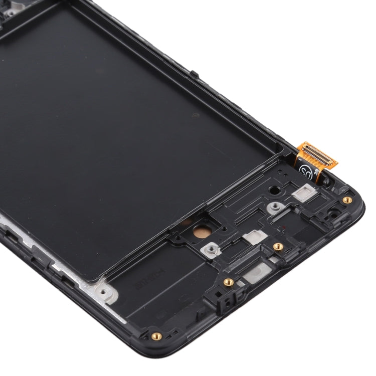 Écran LCD en matériau TFT et numériseur complet avec cadre (ne prenant pas en charge l'identification par empreinte digitale) pour Samsung Galaxy A71 / SM-A715