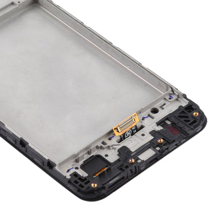 Écran LCD matériel TFT et assemblage complet de numériseur avec cadre pour Samsung Galaxy M21 / SM-M215