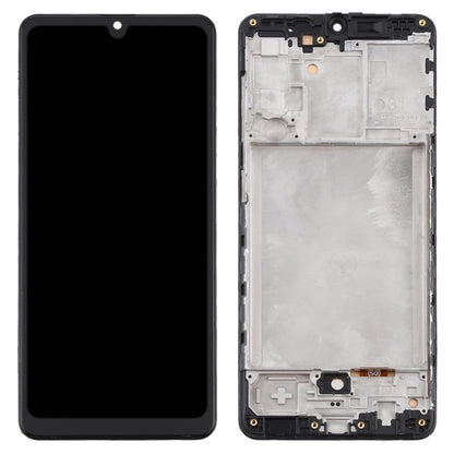 Écran LCD matériel TFT et assemblage complet de numériseur avec cadre pour Samsung Galaxy A31 / SM-A315