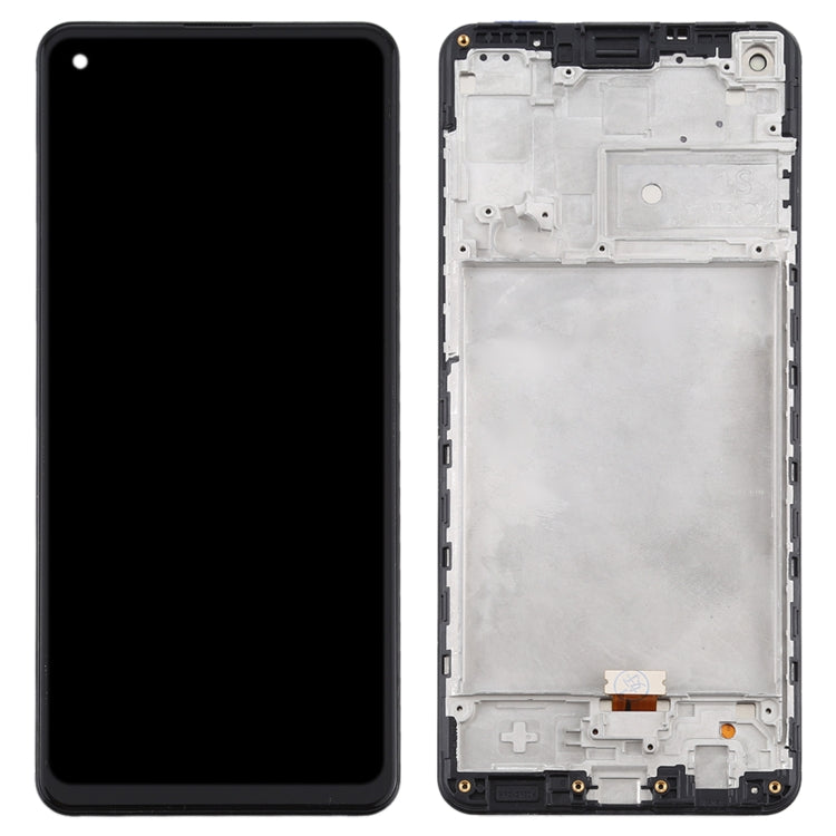 Écran LCD et numériseur complet avec cadre pour Samsung Galaxy A21s / SM-A217