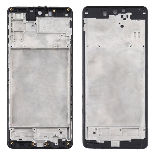 Pour Samsung Galaxy M51, boîtier avant, cadre LCD, plaque de lunette