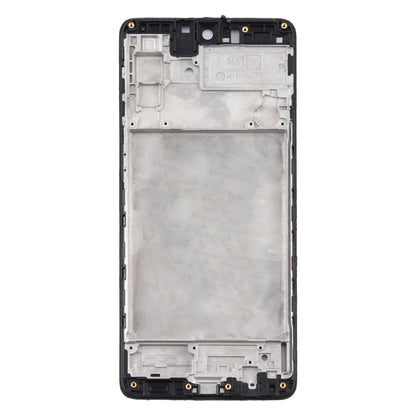 Pour Samsung Galaxy M51, boîtier avant, cadre LCD, plaque de lunette