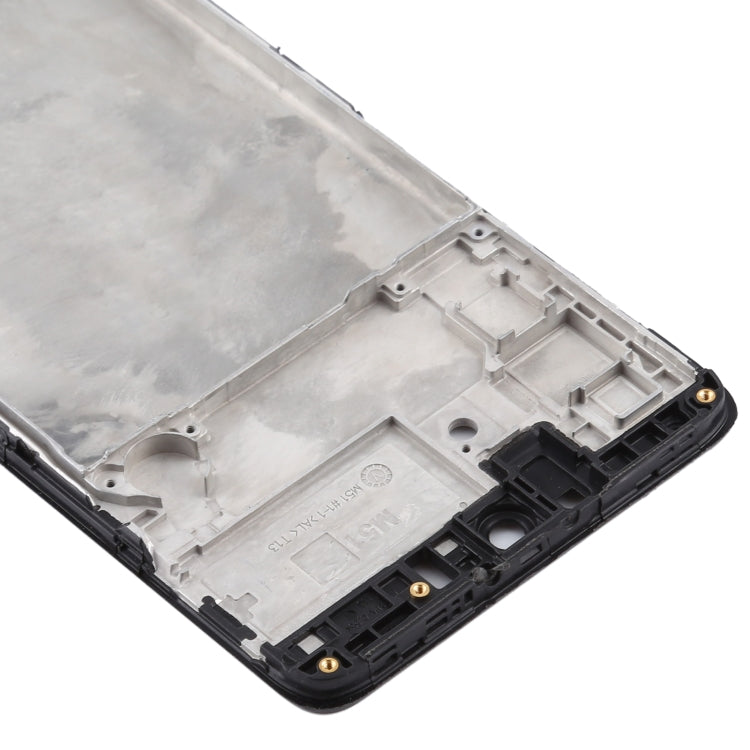 Pour Samsung Galaxy M51, boîtier avant, cadre LCD, plaque de lunette