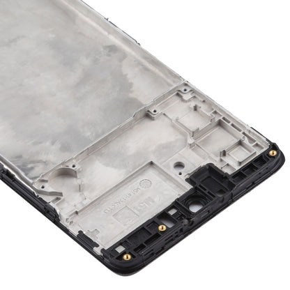 Pour Samsung Galaxy M51, boîtier avant, cadre LCD, plaque de lunette