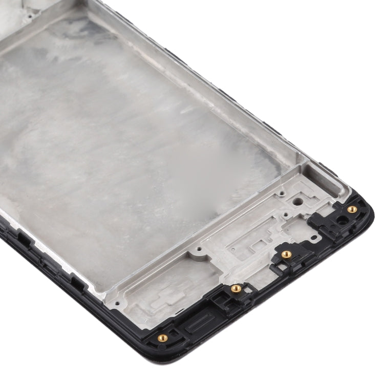 Pour Samsung Galaxy M51, boîtier avant, cadre LCD, plaque de lunette