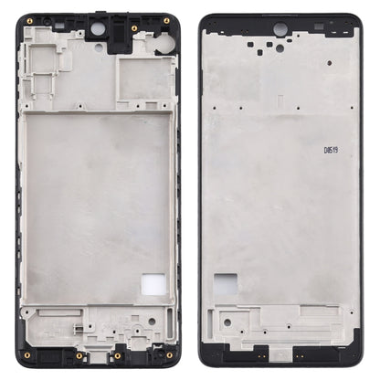Pour Samsung Galaxy M31s, boîtier avant, cadre LCD, plaque de lunette