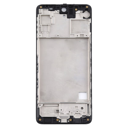 Pour Samsung Galaxy M31s, boîtier avant, cadre LCD, plaque de lunette