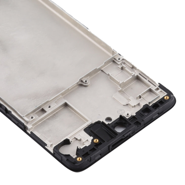 Pour Samsung Galaxy M31s, boîtier avant, cadre LCD, plaque de lunette