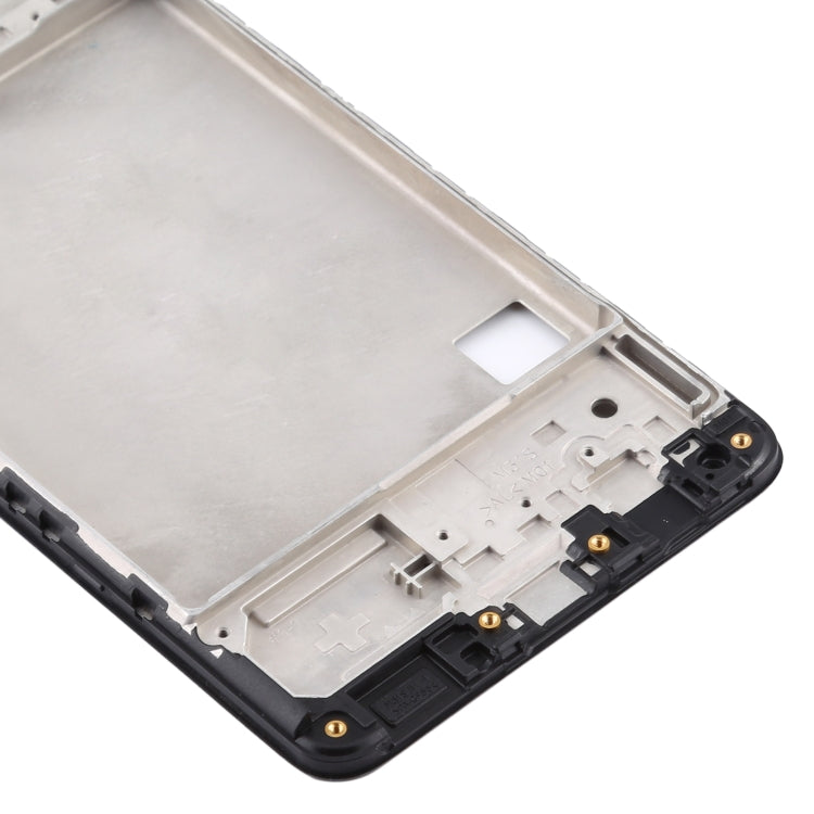 Pour Samsung Galaxy M31s, boîtier avant, cadre LCD, plaque de lunette