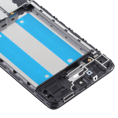 Pour Samsung Galaxy A01 Core SM-A013 boîtier avant cadre LCD plaque de lunette