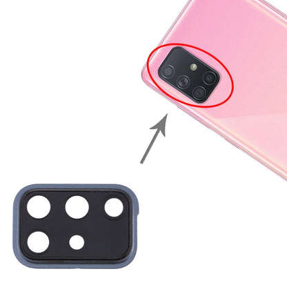 Pour Samsung Galaxy A71 10 pièces couvercle d'objectif d'appareil photo