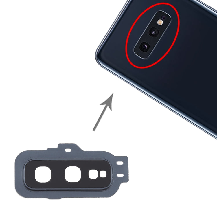 Pour Samsung Galaxy S10e, 10 pièces, couvercle d'objectif d'appareil photo
