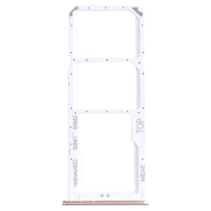 Pour Samsung Galaxy M51 SM-M515 Plateau de carte SIM + Plateau de carte SIM + Plateau de carte Micro SD