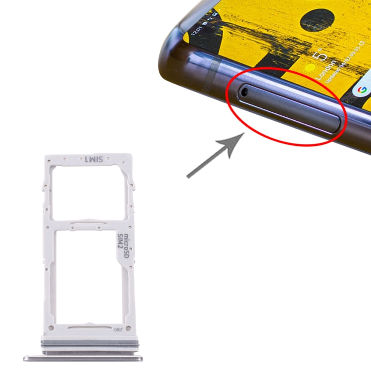 Pour Samsung Galaxy Note 10 Lite SM-N770 Plateau de carte SIM + Plateau de carte SIM / Plateau de carte Micro SD