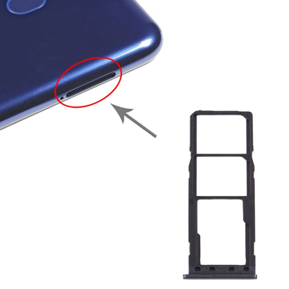 Pour Samsung Galaxy M10 SM-M105 Plateau de carte SIM + Plateau de carte SIM + Plateau de carte Micro SD