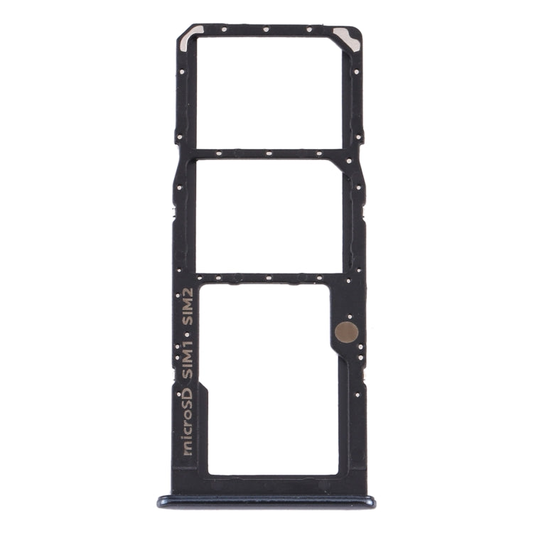 Pour Samsung Galaxy A50s SM-A507 Plateau de carte SIM + Plateau de carte SIM + Plateau de carte Micro SD