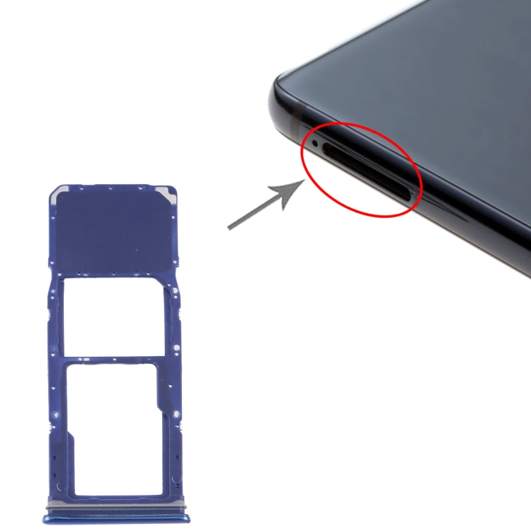 Pour Samsung Galaxy A9 (2018) SM-A920 Plateau pour carte SIM + Plateau pour carte Micro SD