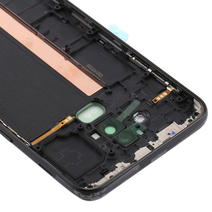 Pour Galaxy J8 (2018), J810F/DS, J810Y/DS, J810G/DS Coque arrière avec touches latérales et objectif d'appareil photo