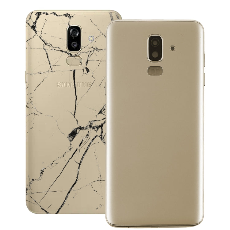Pour Galaxy J8 (2018), J810F/DS, J810Y/DS, J810G/DS Coque arrière avec touches latérales et objectif d'appareil photo