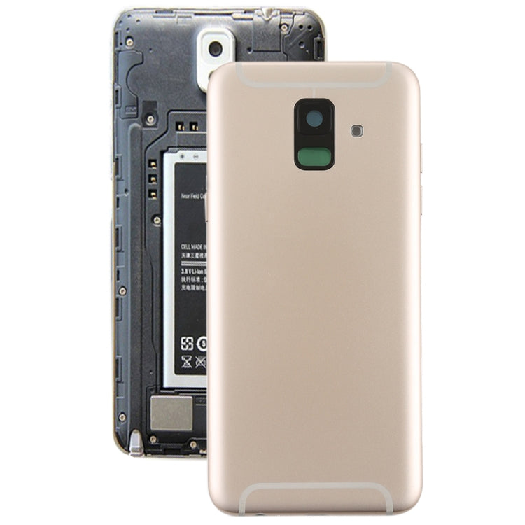 Pour Galaxy A6 (2018) / A600F Coque arrière avec touches latérales et objectif d'appareil photo