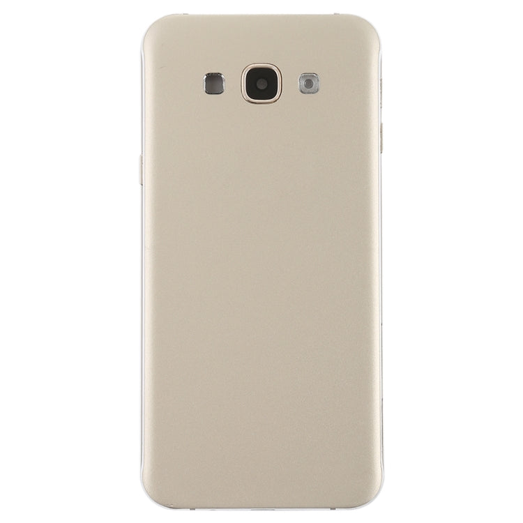 Pour Galaxy A8 Coque arrière avec touches latérales et objectif d'appareil photo