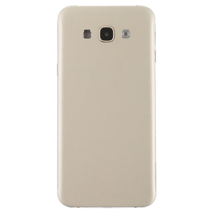 Pour Galaxy A8 Coque arrière avec touches latérales et objectif d'appareil photo