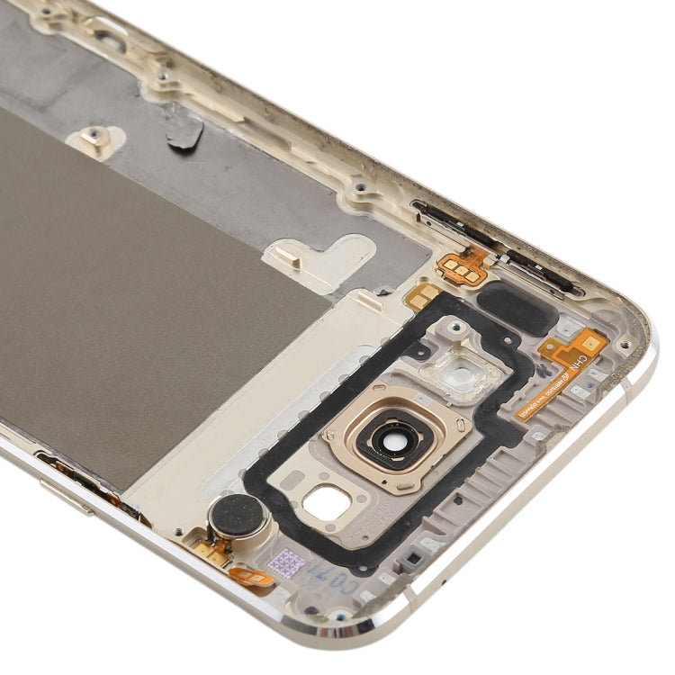 Pour Galaxy A8 Coque arrière avec touches latérales et objectif d'appareil photo