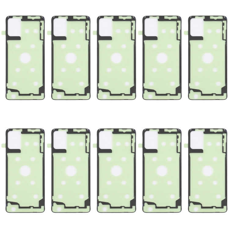 Pour Samsung Galaxy A31 10 pièces adhésif de couverture de boîtier arrière