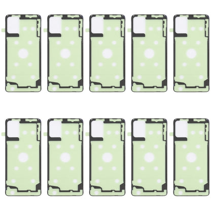 Pour Samsung Galaxy A31 10 pièces adhésif de couverture de boîtier arrière