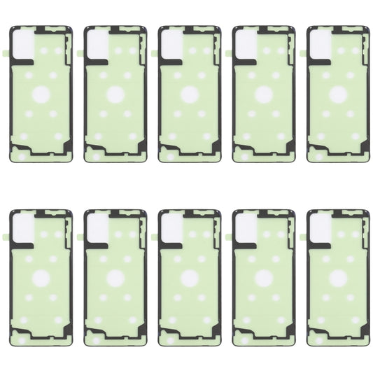 Pour Samsung Galaxy A31 10 pièces adhésif de couverture de boîtier arrière