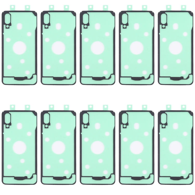 Pour Samsung Galaxy A41 10 pièces adhésif de couverture de boîtier arrière