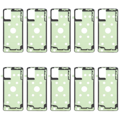 Pour Samsung Galaxy A51 10 pièces adhésif de couverture de boîtier arrière