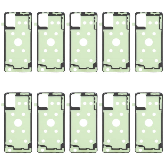 Pour Samsung Galaxy A51 10 pièces adhésif de couverture de boîtier arrière