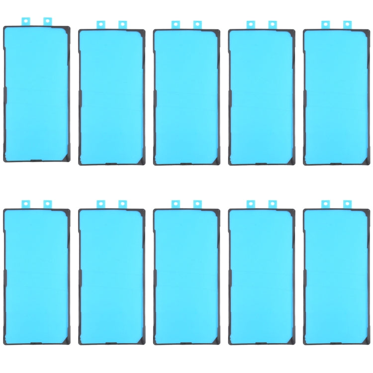 Pour Samsung Galaxy Note20 Ultra 10 pièces adhésif de couverture de boîtier arrière