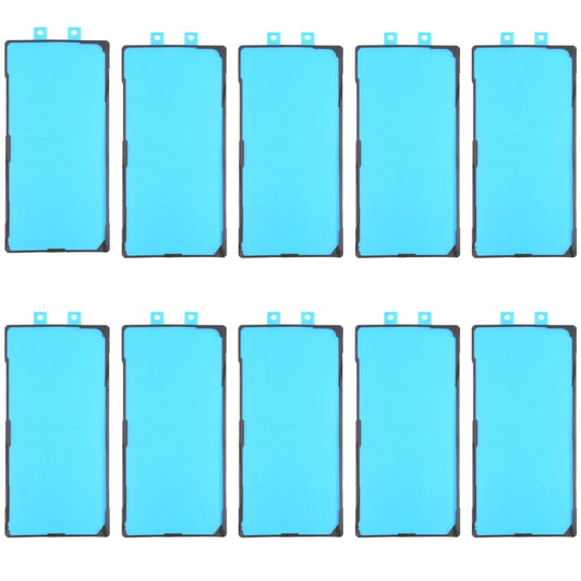 Pour Samsung Galaxy Note20 Ultra 10 pièces adhésif de couverture de boîtier arrière