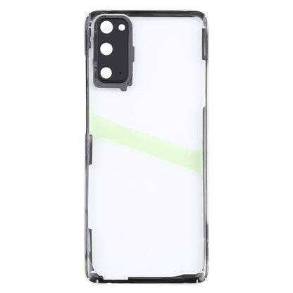 Couvercle arrière de batterie Transparent en verre, pour Samsung Galaxy S20 SM-G980 SM-G980F SM-G980F/DS