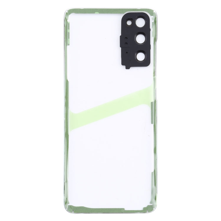 Couvercle arrière de batterie Transparent en verre, pour Samsung Galaxy S20 SM-G980 SM-G980F SM-G980F/DS