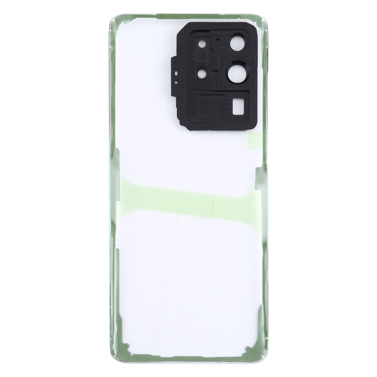 Pour Samsung Galaxy S20 Ultra SM-G988 SM-G988U SM-G988U1 SM-G9880 SM-G988B/DS SM-G988N SM-G988B SM-G988W Couvercle arrière de batterie transparent en verre