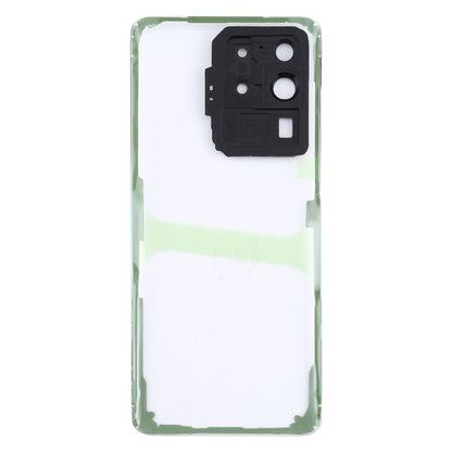 Pour Samsung Galaxy S20 Ultra SM-G988 SM-G988U SM-G988U1 SM-G9880 SM-G988B/DS SM-G988N SM-G988B SM-G988W Couvercle arrière de batterie transparent en verre