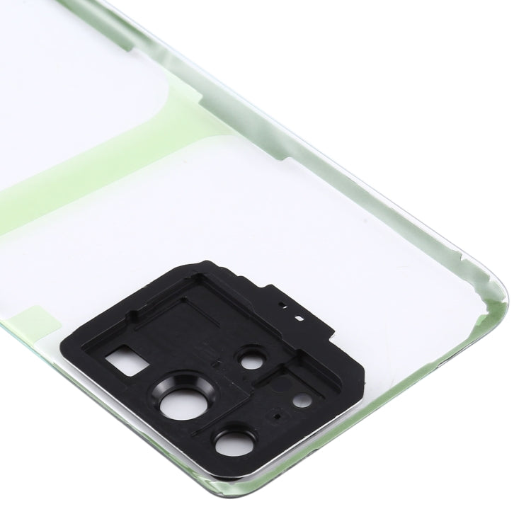 Pour Samsung Galaxy S20 Ultra SM-G988 SM-G988U SM-G988U1 SM-G9880 SM-G988B/DS SM-G988N SM-G988B SM-G988W Couvercle arrière de batterie transparent en verre